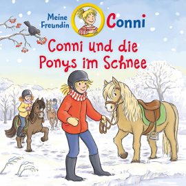 Hörbuch Conni und die Ponys im Schnee  - Autor Julia Boehme   - gelesen von Schauspielergruppe