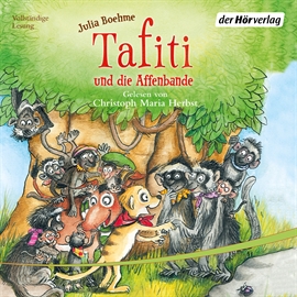Hörbuch Tafiti und die Affenbande (Tafiti 6)  - Autor Julia Boehme   - gelesen von Christoph Maria Herbst