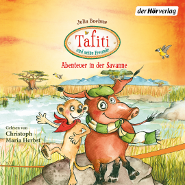 Hörbuch Tafiti und seine Freunde. Abenteuer in der Savanne  - Autor Julia Boehme   - gelesen von Christoph Maria Herbst
