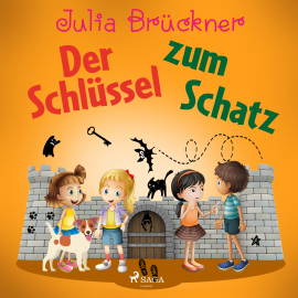 Hörbuch Der Schlüssel zum Schatz  - Autor Julia Brückner   - gelesen von Martin Schleiß