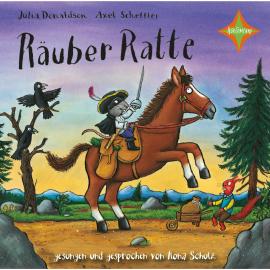 Hörbuch Räuber Ratte (ungekürzt)  - Autor Julia Donaldson, Axel Scheffler   - gelesen von Ilona Schulz