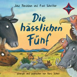 Hörbuch Die hässlichen Fünf  - Autor Julia Donaldson   - gelesen von Ilona Schulz