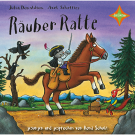 Hörbuch Räuber Ratte  - Autor Julia Donaldson;Axel Scheffler   - gelesen von Ilona Schulz