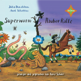 Hörbuch Superwurm / Räuber Ratte  - Autor Julia Donaldson   - gelesen von Ilona Schulz