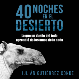 Hörbuch 40 noches en el desierto  - Autor Julián Gutierrez Conde   - gelesen von Ricky Delgado