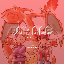 Hörbuch Digimon Mo (Rumble Pack - Die Gaming-Sendung 34)  - Autor Julian Laschewski;Max Nachtsheim;Tim Hielscher   - gelesen von Schauspielergruppe