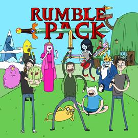 Hörbuch Rumble Pack Special #01 - Adventure Time (Rumble Pack - Die Gaming-Sendung)  - Autor Julian Laschewski;Max Nachtsheim;Tim Hielscher   - gelesen von Schauspielergruppe