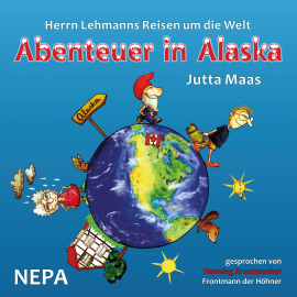 Hörbuch Herrn Lehmanns Reisen um die Welt  - Autor Jutta Maas   - gelesen von Henning Krautmacher
