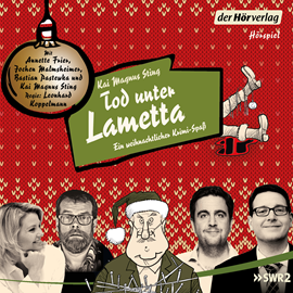 Hörbuch Tod unter Lametta. Ein weihnachtlicher Krimi-Spaß in 24 Geschichten  - Autor Kai Magnus Sting   - gelesen von Schauspielergruppe