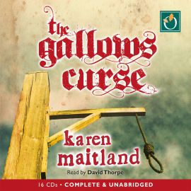 Hörbuch The Gallows Curse  - Autor Karen Maitland   - gelesen von David Thorpe