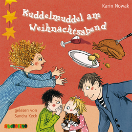 Hörbuch Kuddelmuddel am Weihnachtsabend  - Autor Karin Nowak   - gelesen von Sandra Keck
