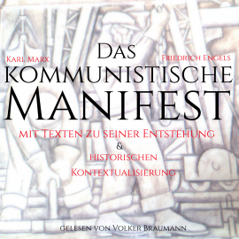 Hörbuch Das kommunistische Manifest  - Autor Karl Marx   - gelesen von Karsten Renner