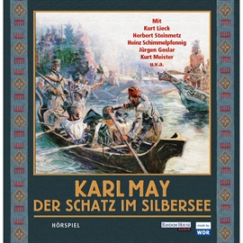 Hörbuch Der Schatz im Silbersee  - Autor Karl May   - gelesen von Sprecher