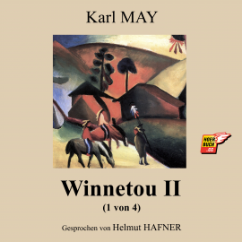 Hörbuch Winnetou II (1 von 4)  - Autor Karl May   - gelesen von Helmut Hafner