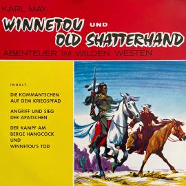 Hörbuch Winnetou und Old Shatterhand - Abenteuer im Wilden Westen  - Autor Karl May   - gelesen von Unbekannter Sprecher