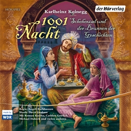Hörbuch 1001 Nacht - Scheherzad und der Brunnen der Geschichten  - Autor Karlheinz Koinegg   - gelesen von Diverse