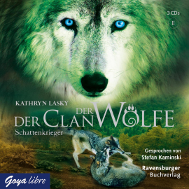 Hörbuch Der Clan der Wölfe 2: Schattenkrieger  - Autor Kathryn Lasky   - gelesen von Stefan Kaminski