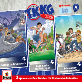 Hörbuch TKKG Junior Spürnasen-Box 4 (Folgen 10-12)  - Autor Katja Brügger  