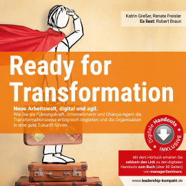 Hörbuch Ready for Transformation  - Autor Katrin Greßer   - gelesen von Robert Braun