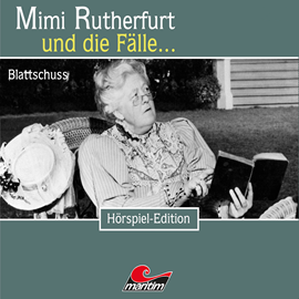 Hörbuch Blattschuss (Mimi Rutherfurt und die Fälle... 28)  - Autor Katrin Klewitz   - gelesen von Schauspielergruppe