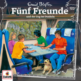 Hörbuch Folge 123: Fünf Freunde und der Zug im Dunkeln  - Autor Katrin McClean   - gelesen von Fünf Freunde.