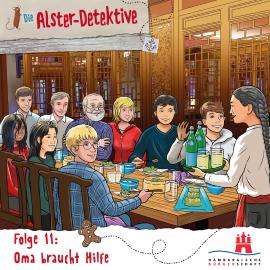 Hörbuch Die Alster-Detektive, Folge 11: Oma braucht Hilfe (Ungekürzt)  - Autor Katrin Wiegand, Kai Schwind   - gelesen von Schauspielergruppe