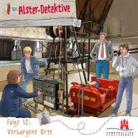 Hörbuch Die Alster-Detektive, Folge 12: Verborgene Orte  - Autor Katrin Wiegand, Kai Schwind   - gelesen von Schauspielergruppe
