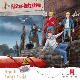 Hörbuch Die Alster-Detektive, Folge 3: Ekelige Fracht (Ungekürzt)  - Autor Katrin Wiegand, Kai Schwind   - gelesen von Schauspielergruppe
