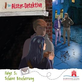 Hörbuch Die Alster-Detektive, Folge 5: Schöne Bescherung (Ungekürzt)  - Autor Katrin Wiegand, Kai Schwind   - gelesen von Schauspielergruppe