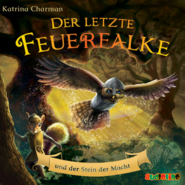 Hörbuch Der letzte Feuerfalke und der Stein der Macht - Der letzte Feuerfalke, Band 1 (ungekürzt)  - Autor Katrina Charmann   - gelesen von Julian Horeyseck