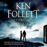 Hörbuch Mitternachtsfalken  - Autor Ken Follett   - gelesen von Schauspielergruppe