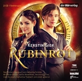 Hörbuch Rubinrot (Liebe geht durch alle Zeiten 1)  - Autor Kerstin Gier   - gelesen von Schauspielergruppe