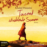 Hörbuch Tausend strahlende Sonnen  - Autor Khaled Hosseini   - gelesen von Andrea Hörnke Trieß