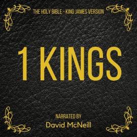 Hörbuch The Holy Bible - 1 Kings  - Autor King James   - gelesen von David McNeill