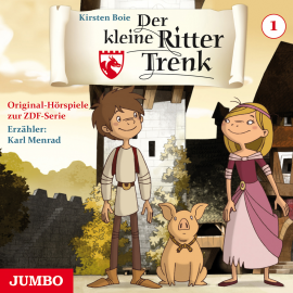 Hörbuch Der kleine Ritter Trenk. Original-Hörspiele zur ZDF-Serie. 1. Staffel [1]  - Autor Kirsten Boie   - gelesen von Karl Menrad