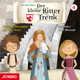 Hörbuch Der kleine Ritter Trenk. Original-Hörspiele zur ZDF-Serie. 1. Staffel  [4]  - Autor Kirsten Boie   - gelesen von Karl Menrad