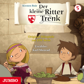 Hörbuch Der kleine Ritter Trenk. Original-Hörspiele zur ZDF-Serie. 1. Staffel [5]  - Autor Kirsten Boie   - gelesen von Karl Menrad