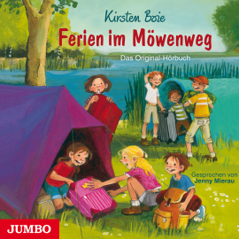 Hörbuch Ferien im Möwenweg  - Autor Kirsten Boie   - gelesen von Jenny Mierau