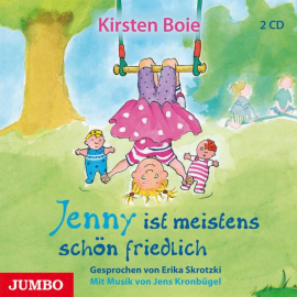Hörbuch Jenny ist meistens schön friedlich  - Autor Kirsten Boie   - gelesen von Erika Skrotzki