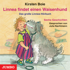 Hörbuch Linnea findet einen Waisenhund  - Autor Kirsten Boie   - gelesen von Julia Nachtmann