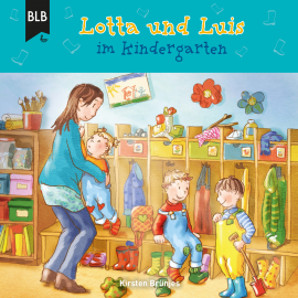 Hörbuch Lotta und Luis im Kindergarten  - Autor Kirsten Brünjes   - gelesen von Schauspielergruppe