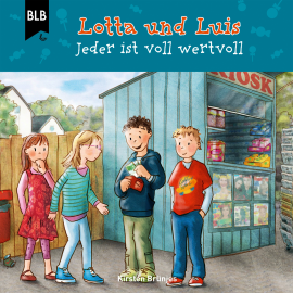 Hörbuch Lotta und Luis - Jeder ist voll wertvoll  - Autor Kirsten Brünjes   - gelesen von Schauspielergruppe