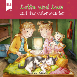 Hörbuch Lotta und Luis und das Osterwunder  - Autor Kirsten Brünjes   - gelesen von Philipp Schepmann