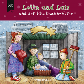 Hörbuch Lotta und Luis und der Müllmann-Hirte  - Autor Kirsten Brünjes   - gelesen von Schauspielergruppe