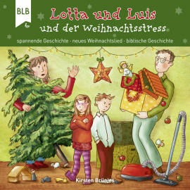 Hörbuch Lotta und Luis und der Weihnachtsstress  - Autor Kirsten Brünjes   - gelesen von Schauspielergruppe