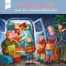 Hörbuch Lotta und Luis und die Weihnachtshelfer  - Autor Kirsten Brünjes   - gelesen von Schauspielergruppe