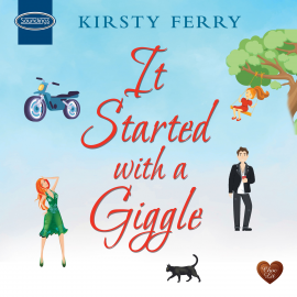 Hörbuch It Started with a Giggle  - Autor Kirsty Ferry   - gelesen von Lesley Mackie