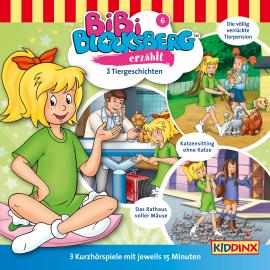 Hörbuch Bibi Blocksberg, Bibi erzählt, Folge 6: Tiergeschichten  - Autor Klaus-P. Weigand   - gelesen von Schauspielergruppe