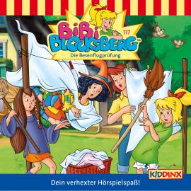 Hörbuch Bibi Blocksberg, Folge 117: Die Besenflugprüfung  - Autor Klaus-P. Weigand   - gelesen von Schauspielergruppe