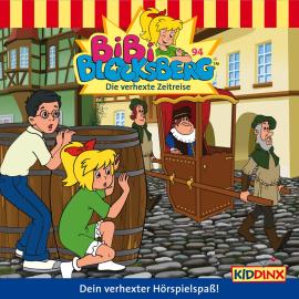 Hörbuch Bibi Blocksberg, Folge 94: Die verhexte Zeitreise  - Autor Klaus-P. Weigand   - gelesen von Schauspielergruppe